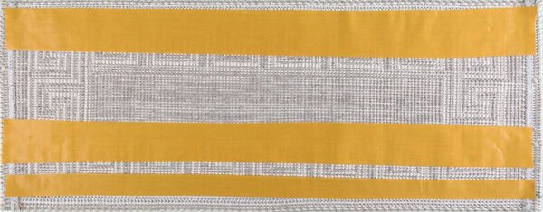 Krem pamučni set tepiha za stepenice 16 kom 25x65 cm Versace Bej – Vitaus