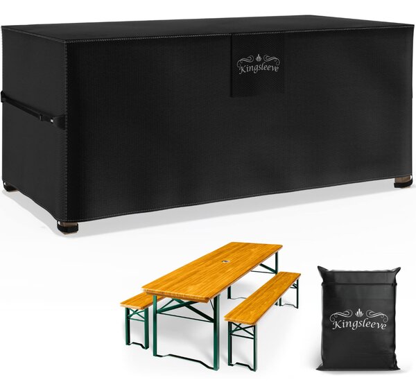 Zaštitna cerada za pivski set BEER COVER, 180x90x74cm, antracit Kingsleeve