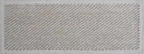 Svijetlo sivi pamučni set tepiha za stepenice 16 kom 25x65 cm Kumsal Bej – Vitaus