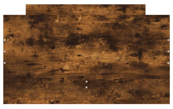 Okvir kreveta s ladicama boja dimljenog hrasta 90x200 cm - Smeđa / 90 x 200 cm