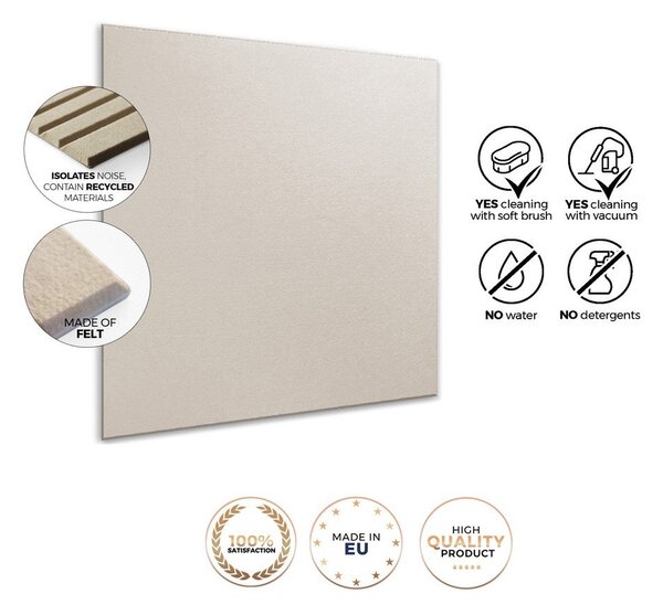 Tekstilni akustični paneli 2 kom 60x60 cm Waves II – Styler