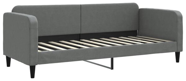 Dnevni krevet na razvlačenje i ladice tamnosivi 80x200 cm - Siva / 80 x 200 cm