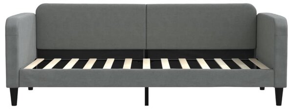 Dnevni krevet na razvlačenje i ladice tamnosivi 80x200 cm - Siva / 80 x 200 cm