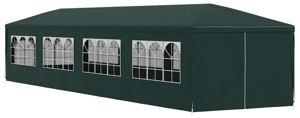 Šator za zabave 3 x 12 m zeleni - Zelena / 3 x 12 m