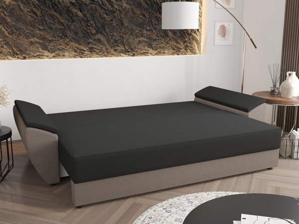 Zondo.hr Trosjed Radiant Bis (crna + smeđa). Akcija -20%. 1056839