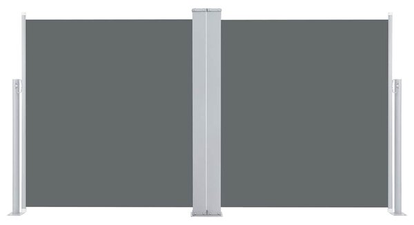 Uvlačiva bočna tenda 120 x 600 cm antracit - Antracitno siva / 117 x 600 cm