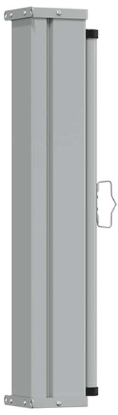 Uvlačiva bočna tenda za terasu 80 x 300 cm crvena - Crvena / 80 x 300 cm
