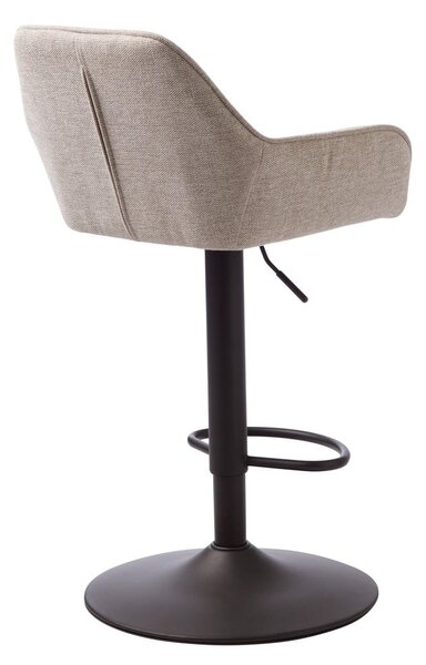 Bež barska stolica podesive visine Nolan – Unique Furniture