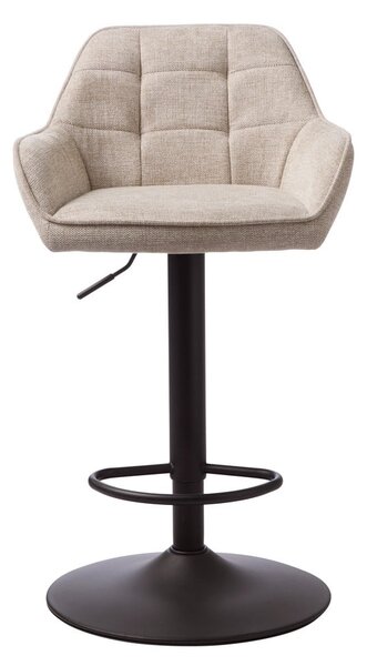 Bež barska stolica podesive visine Nolan – Unique Furniture