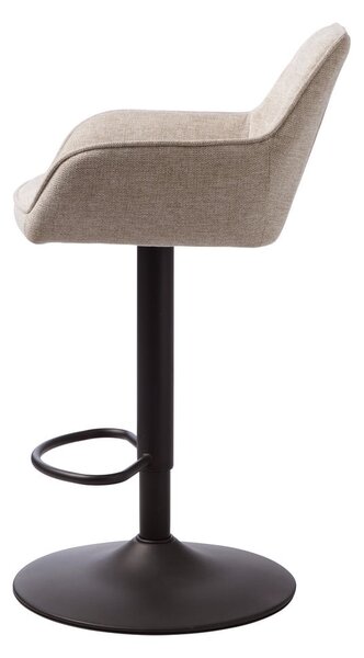 Bež barska stolica podesive visine Nolan – Unique Furniture