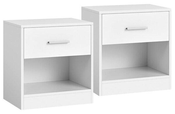 Zondo.hr Set noćnih ormarića (2 kom.) Antique (bijela). 1149324