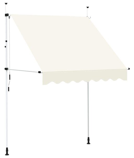 Tenda na ručno uvlačenje 200 cm krem - Krema / N/A
