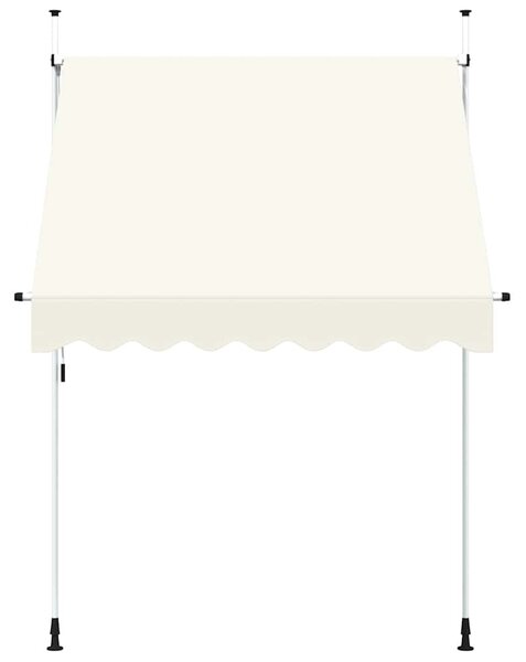 Tenda na ručno uvlačenje 200 cm krem - Krema / N/A