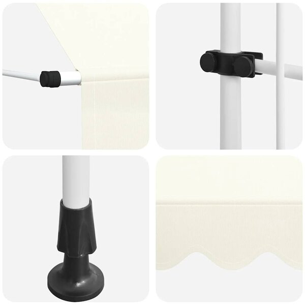 Tenda na ručno uvlačenje 200 cm krem - Krema / N/A