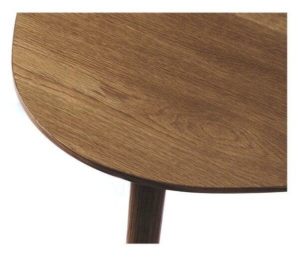 Smeđi stolići za kavu u setu 2 kom u dekoru hrasta 70x100 cm Adda – Unique Furniture