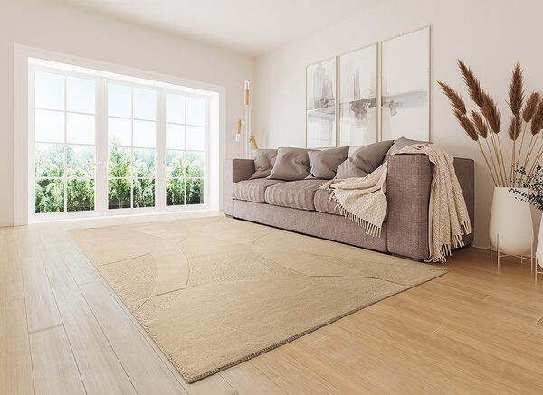 Vuneni Tepih Piana Beige