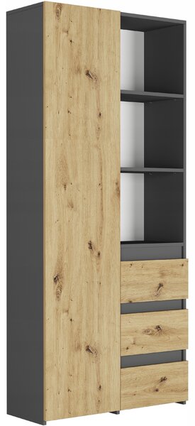 Zondo.hr Regal Briod (antracit + artisan). Akcija -16%. 1151230