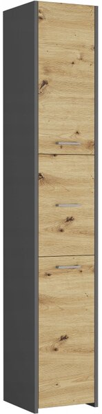 Kupaonski ormarić Lenaxa (antracit + artisan)