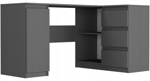 Kutni PC stol Nyper (antracit)