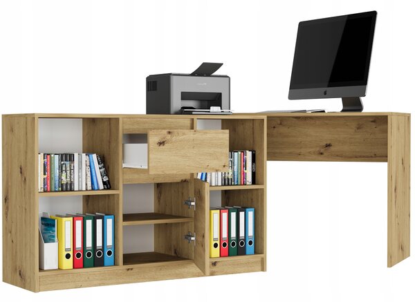 Zondo.hr Kutni PC stol Nokru (artisan). Akcija -12%. 1151307