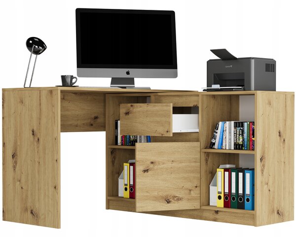 Zondo.hr Kutni PC stol Nokru (artisan). Akcija -12%. 1151307