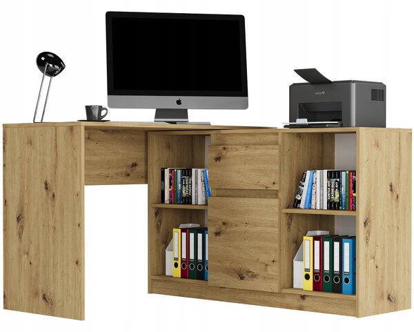 Zondo.hr Kutni PC stol Nokru (artisan). Akcija -12%. 1151307