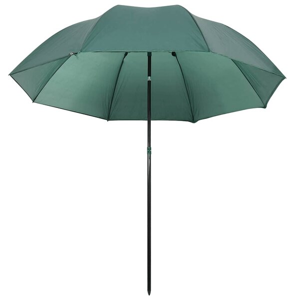 Suncobran za pecanje zeleni 220 x 185 cm - Zelena / 220 x 185 cm
