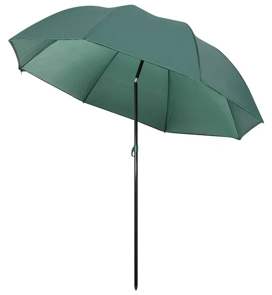 Suncobran za pecanje zeleni 220 x 185 cm - Zelena / 220 x 185 cm