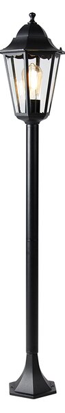 Pametna stojeća vanjska lampa crna 120 cm uklj. WiFi ST64 - New Orleans