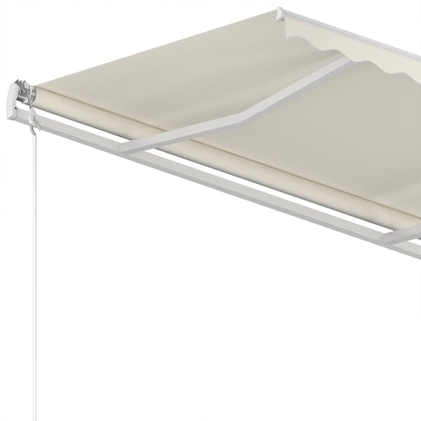 Tenda na ručno uvlačenje 350 x 250 cm krem - Krema / 350 x 250 cm
