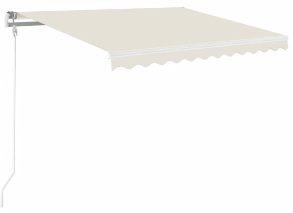 Tenda na ručno uvlačenje 350 x 250 cm krem - Krema / 350 x 250 cm