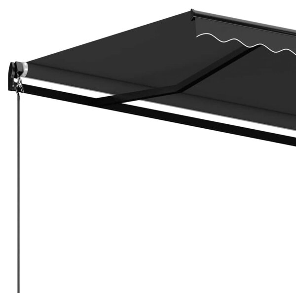 Tenda na ručno uvlačenje 600 x 350 cm antracit - Antracitno siva / 600 x 350 cm