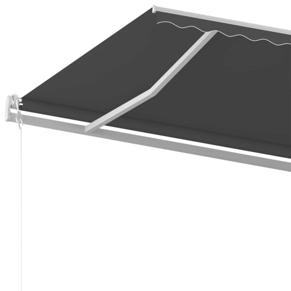 Tenda na ručno uvlačenje 500 x 350 cm antracit - Antracitno siva / 500 x 350 cm