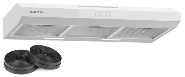 Klarstein Contempo 90, napa, 90 cm, podkabinet, 200 m³/h, LED, akril, nehrđajući čelik