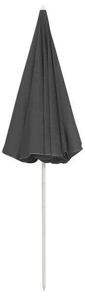 Suncobran za plažu antracit 240 cm - Antracitno siva / 240 cm