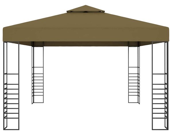 Sjenica 3 x 4 m smeđe-siva 180 g/m² - Tupe / 3 x 4 m