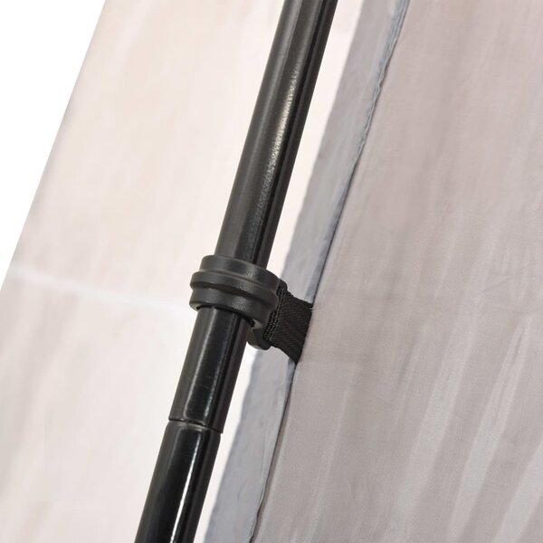 Šator za bazen od tkanine 590 x 520 x 250 cm sivi - Siva / 590 x 520 x 250 cm