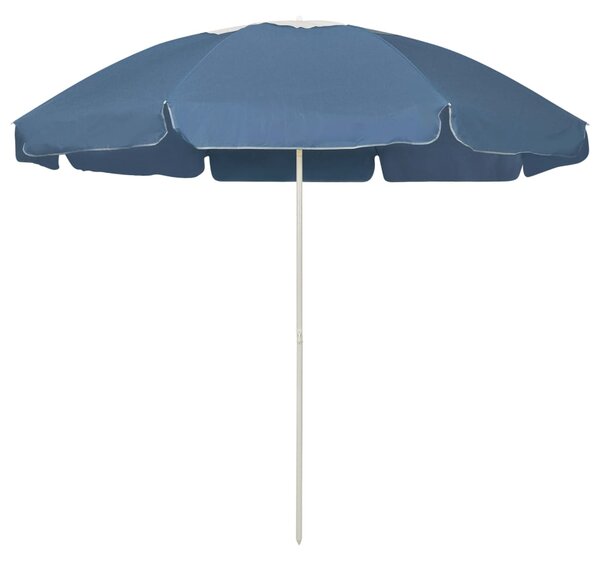 Suncobran za plažu plavi 240 cm - Plava / 240 cm