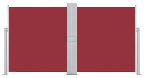 Uvlačiva bočna tenda 160 x 600 cm crvena - Crvena / 160 x 600 cm