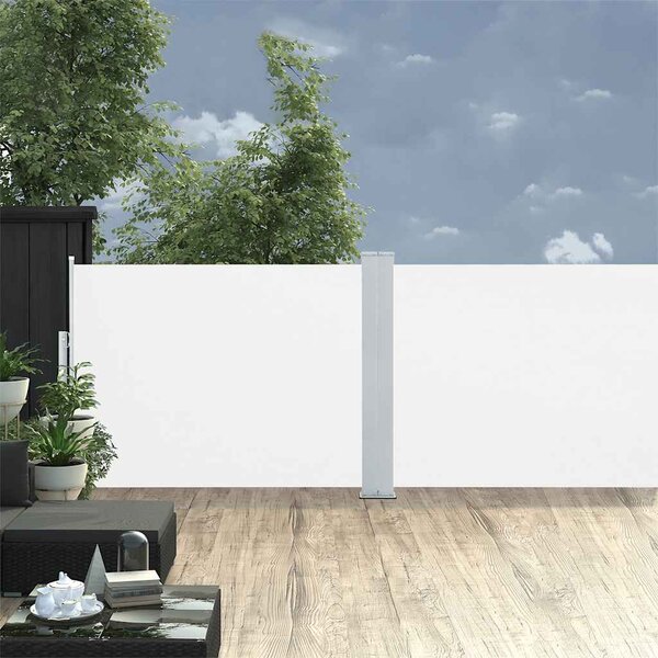 Uvlačiva bočna tenda 100 x 1000 cm krem - Krema / 100 x 1000 cm