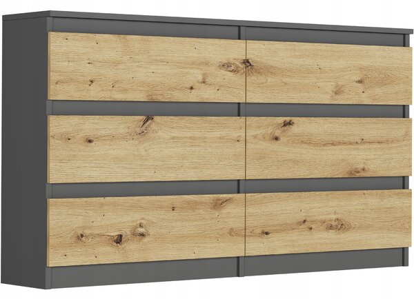Komoda Rigta (antracit + artisan)