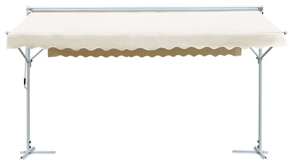 Samostojeća tenda 500 x 300 cm krem - Krema / 5 x 3 m