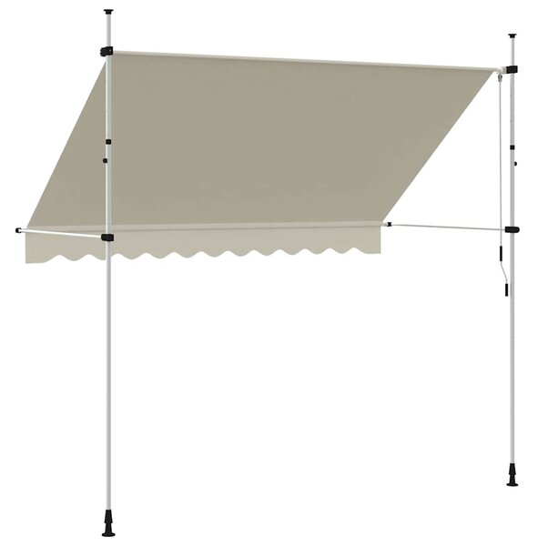Tenda na ručno uvlačenje 300 cm krem - Krema / N/A