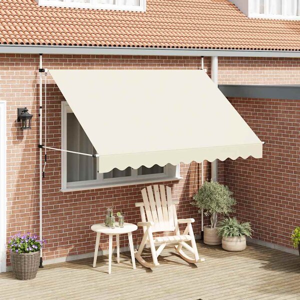 Tenda na ručno uvlačenje 300 cm krem - Krema / N/A