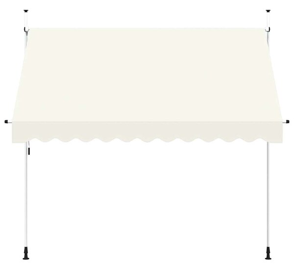 Tenda na ručno uvlačenje 300 cm krem - Krema / N/A