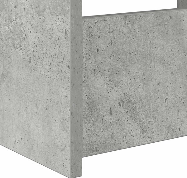 Dnevni krevet s ladicama Siva 90 x 200 cm Konstruirano drvo - Siva / 90 x 200 cm
