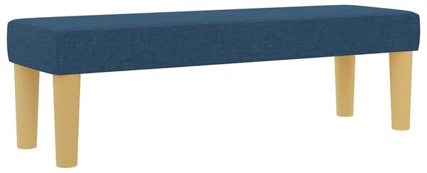 Krevet s opruga kutije s jastukom Plava 200 x 120 cm tkanina - Plava / 200 x 120 cm