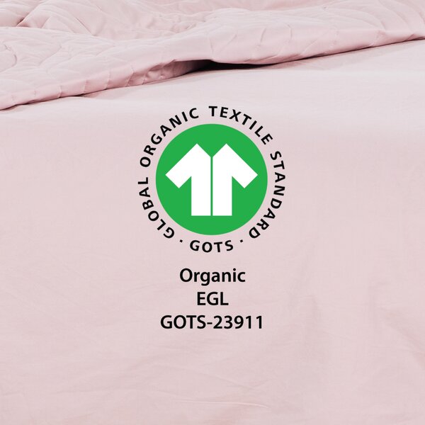 Jastučnica Organic Lia - Roza