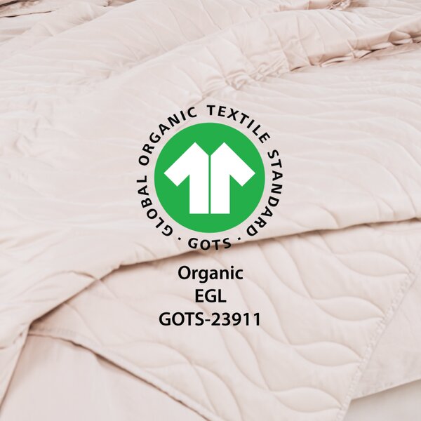Jastučnica Organic Lia - Smeđa