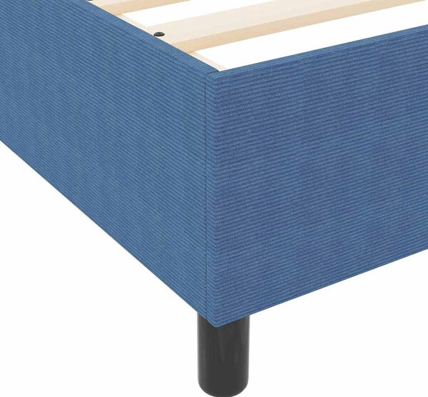 Krevet s opruga kutije Plava i bijela 80 x 200 cm - Plava / 80 x 200 cm